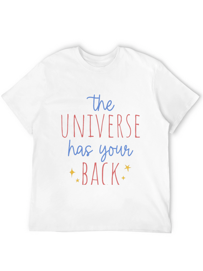 Universe Has Your Back Graphic Tee - Black Unisex