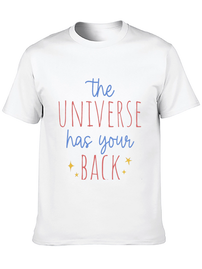 Universe Has Your Back Graphic Tee - Black Unisex