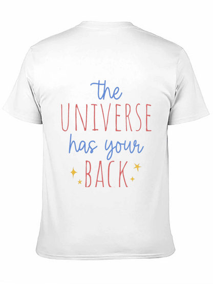 Universe Has Your Back Graphic Tee - Black Unisex