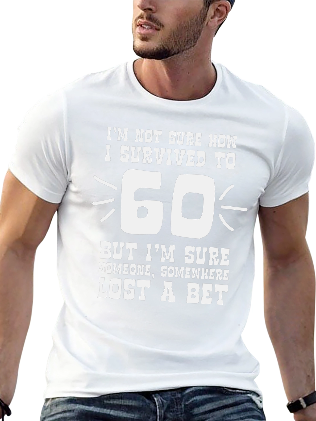 Funny 60th Birthday T-Shirt - Survived to 60