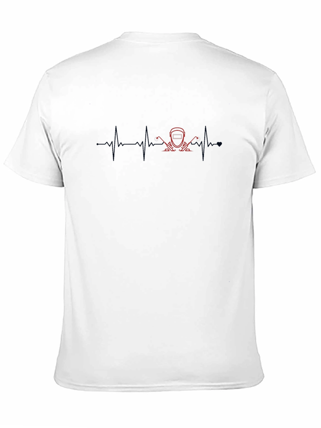 Heartbeat Hockey T-Shirt - Black