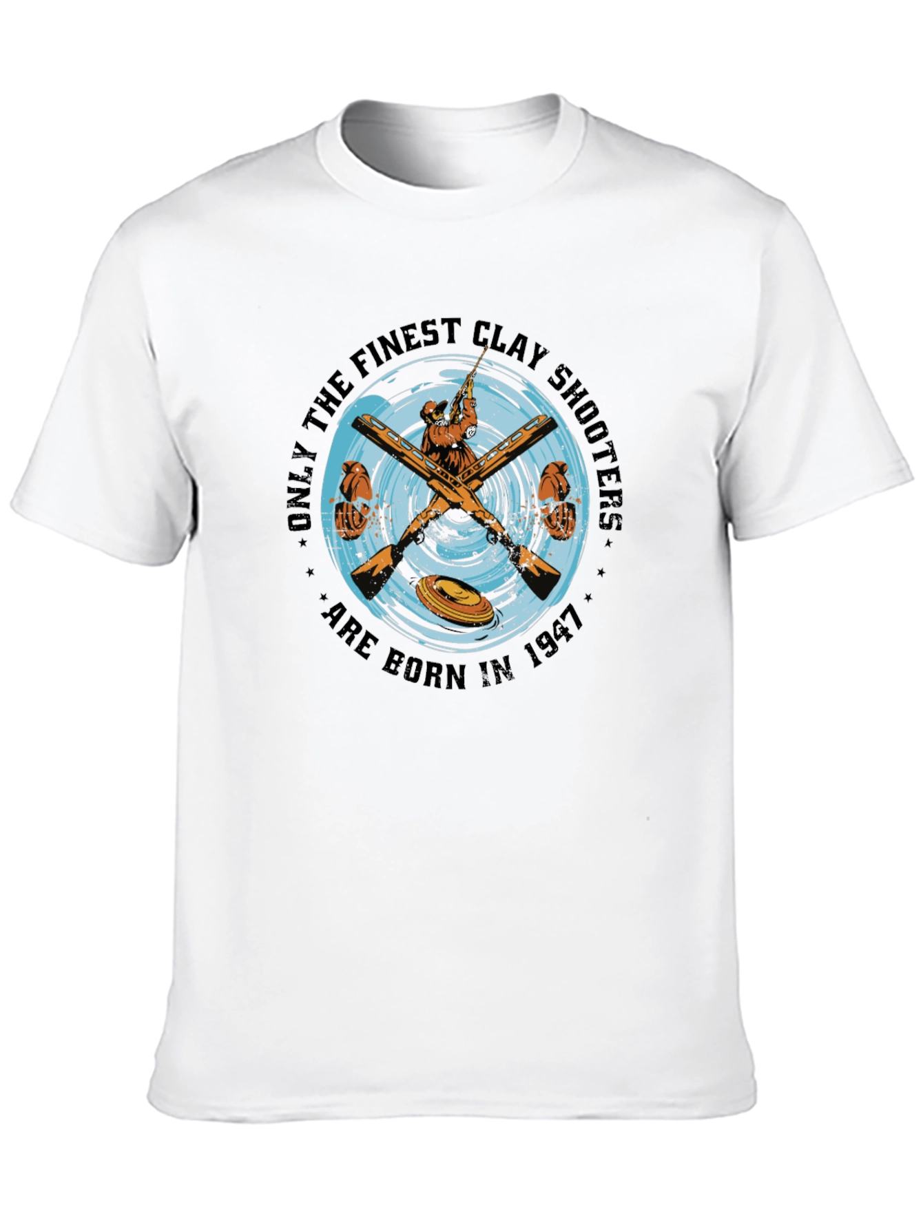 Finest Clay Shooters Born in 1947 T-Shirt