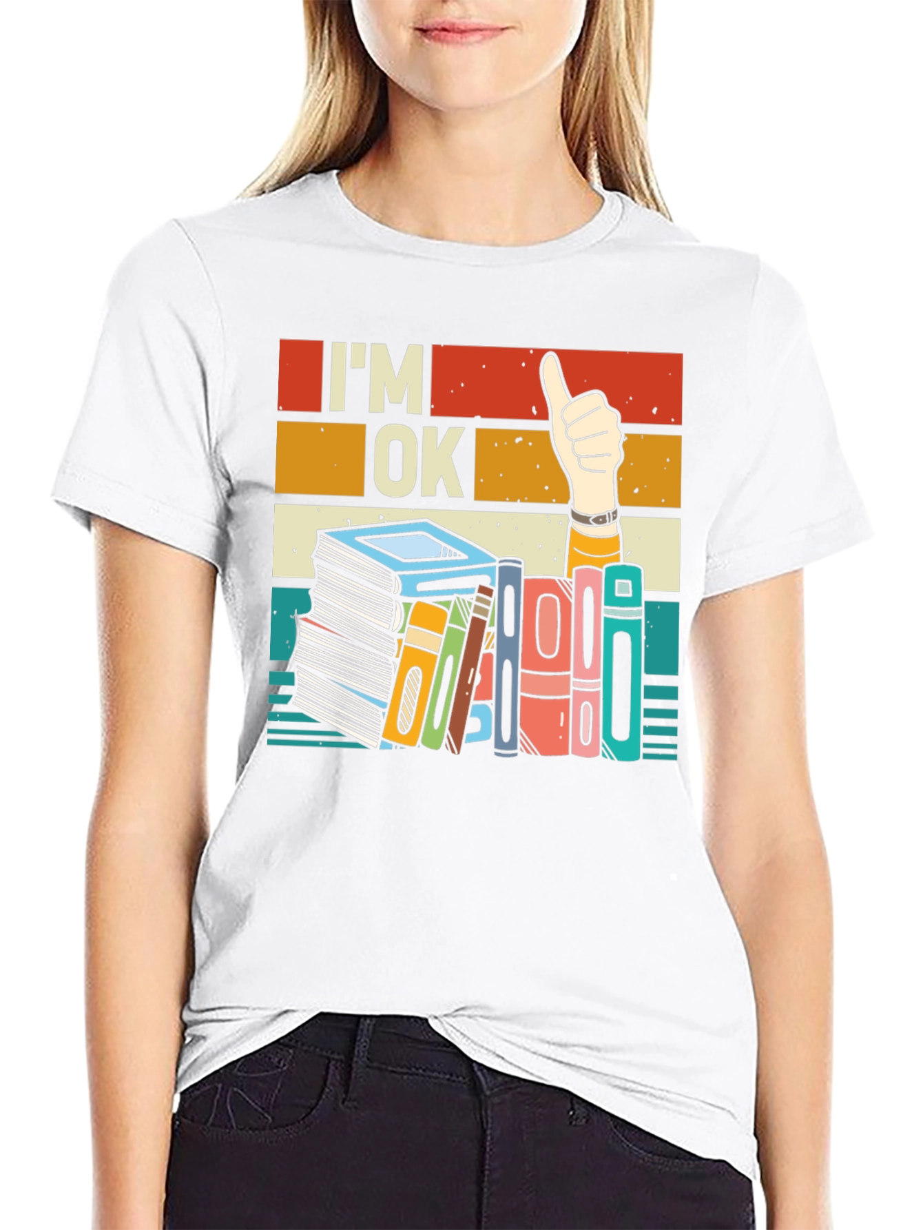 Im OK T-Shirt - Book Lover Design