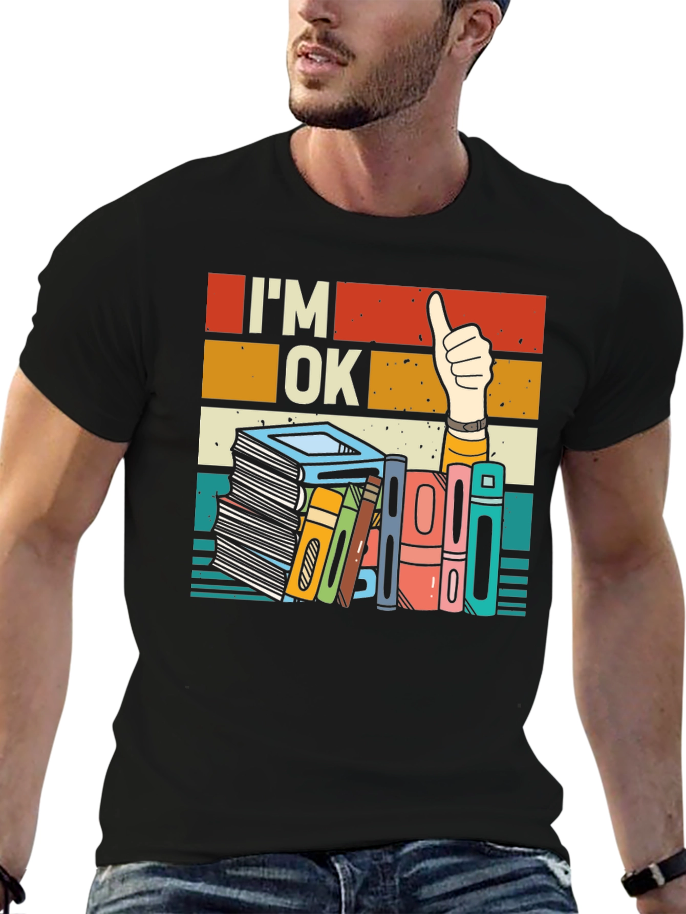 Im OK T-Shirt - Book Lover Design