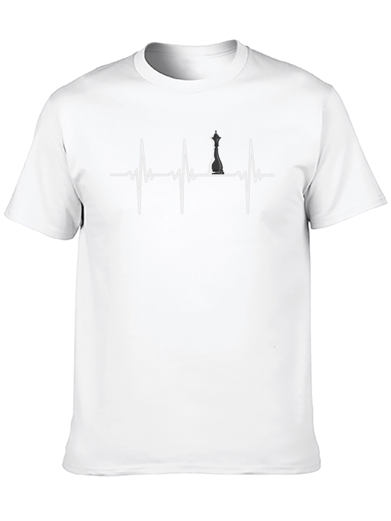 Chess Heartbeat T-Shirt - Game Lover Tee