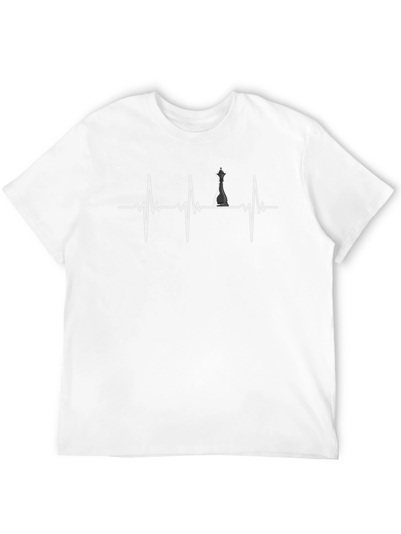Chess Heartbeat T-Shirt - Game Lover Tee