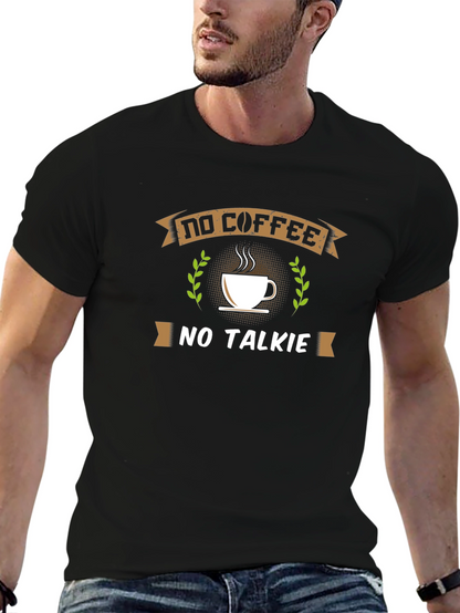No Coffee No Talkie Graphic Tee