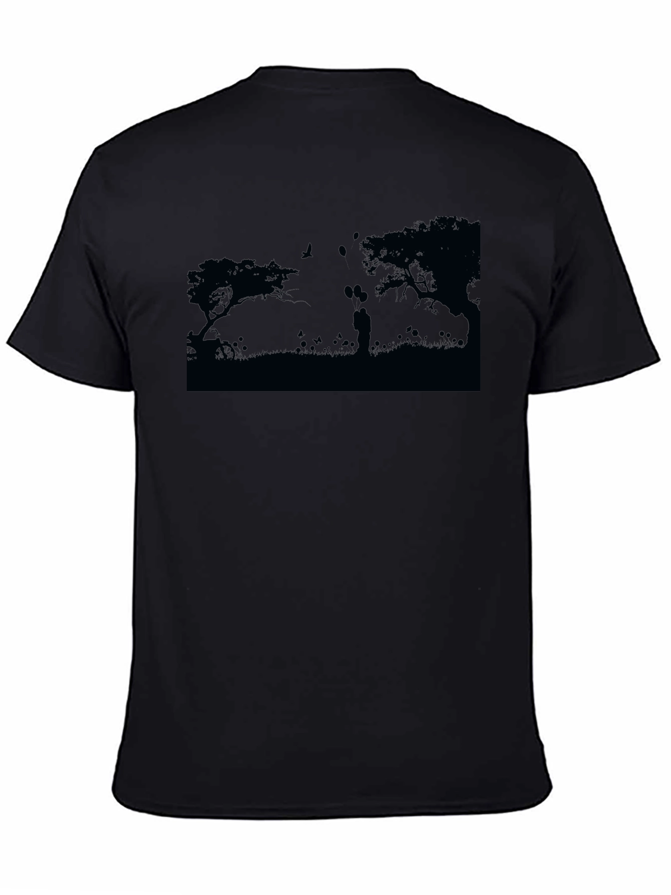 Romantic Silhouette Graphic Tee - Unisex Soft Cotton