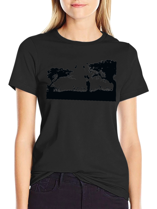 Romantic Silhouette Graphic Tee - Unisex Soft Cotton