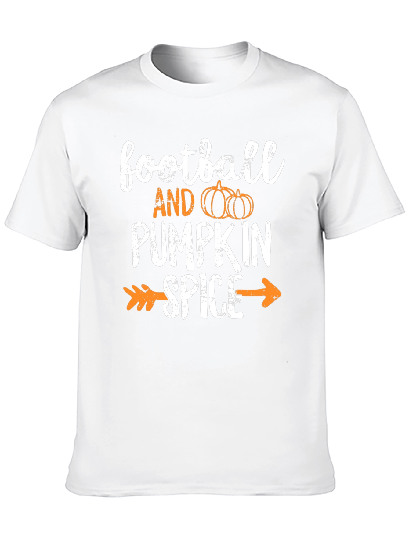Football and Pumpkin Spice T-Shirt