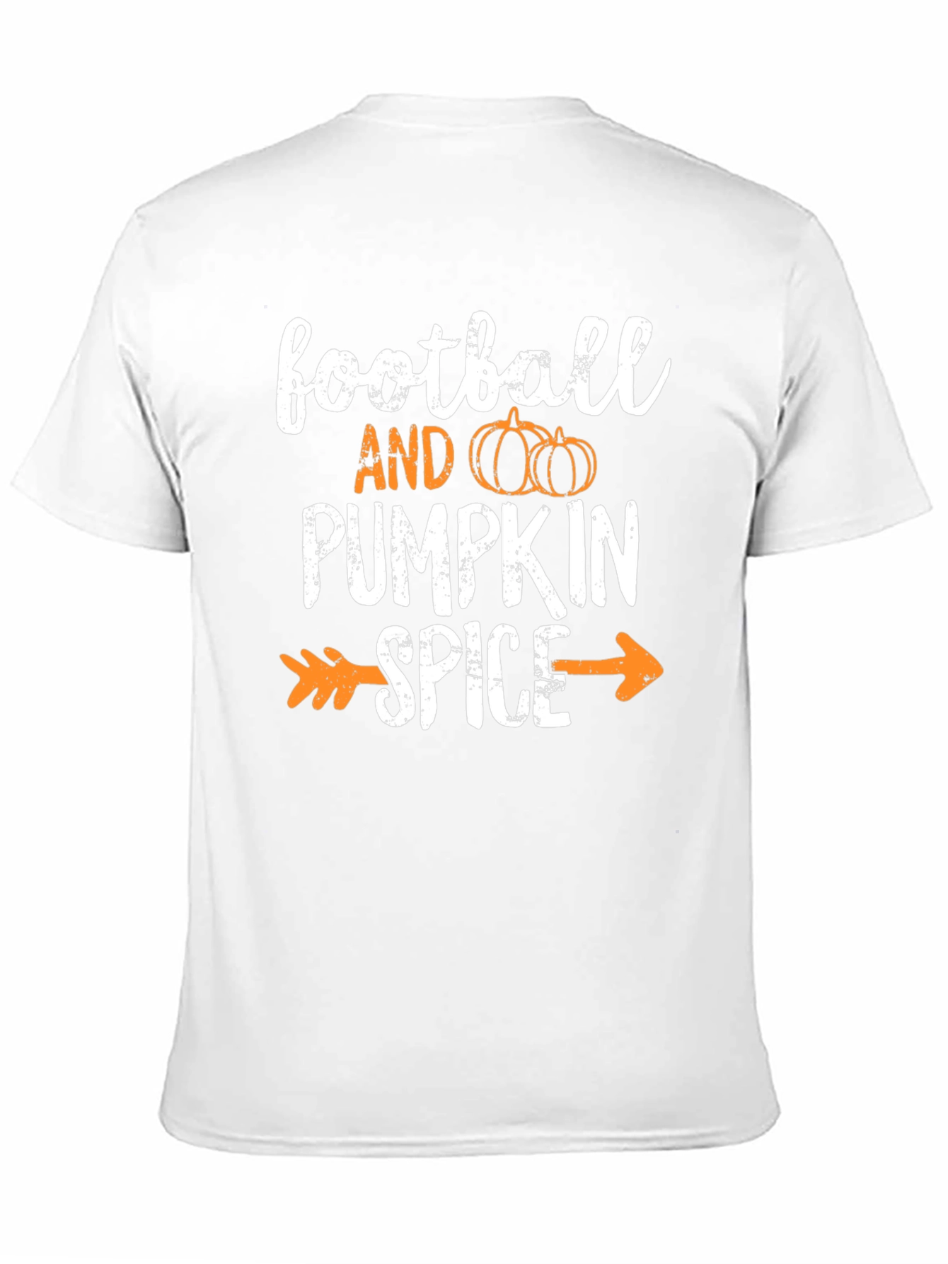 Football and Pumpkin Spice T-Shirt