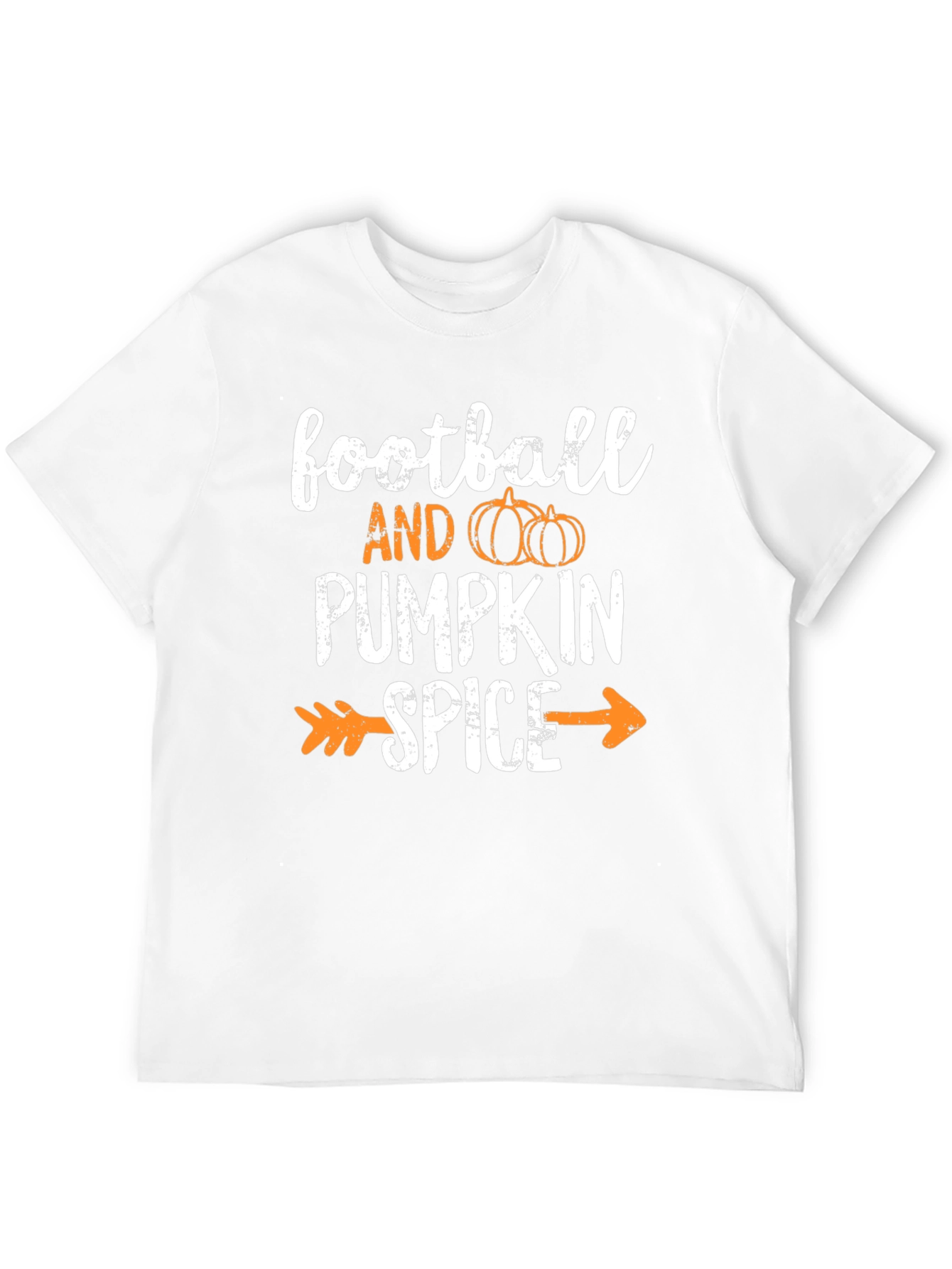 Football and Pumpkin Spice T-Shirt