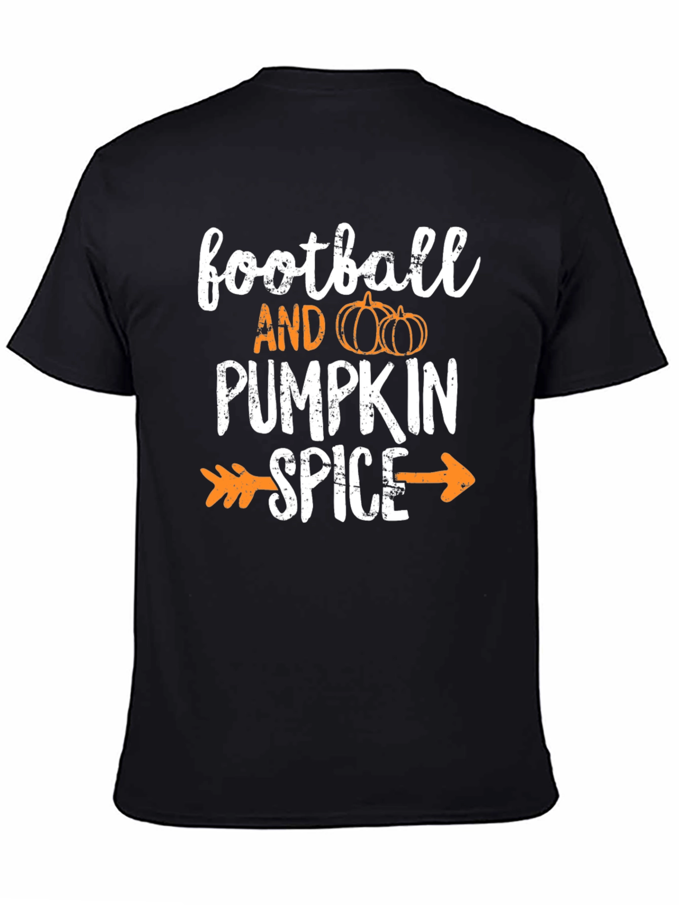 Football and Pumpkin Spice T-Shirt
