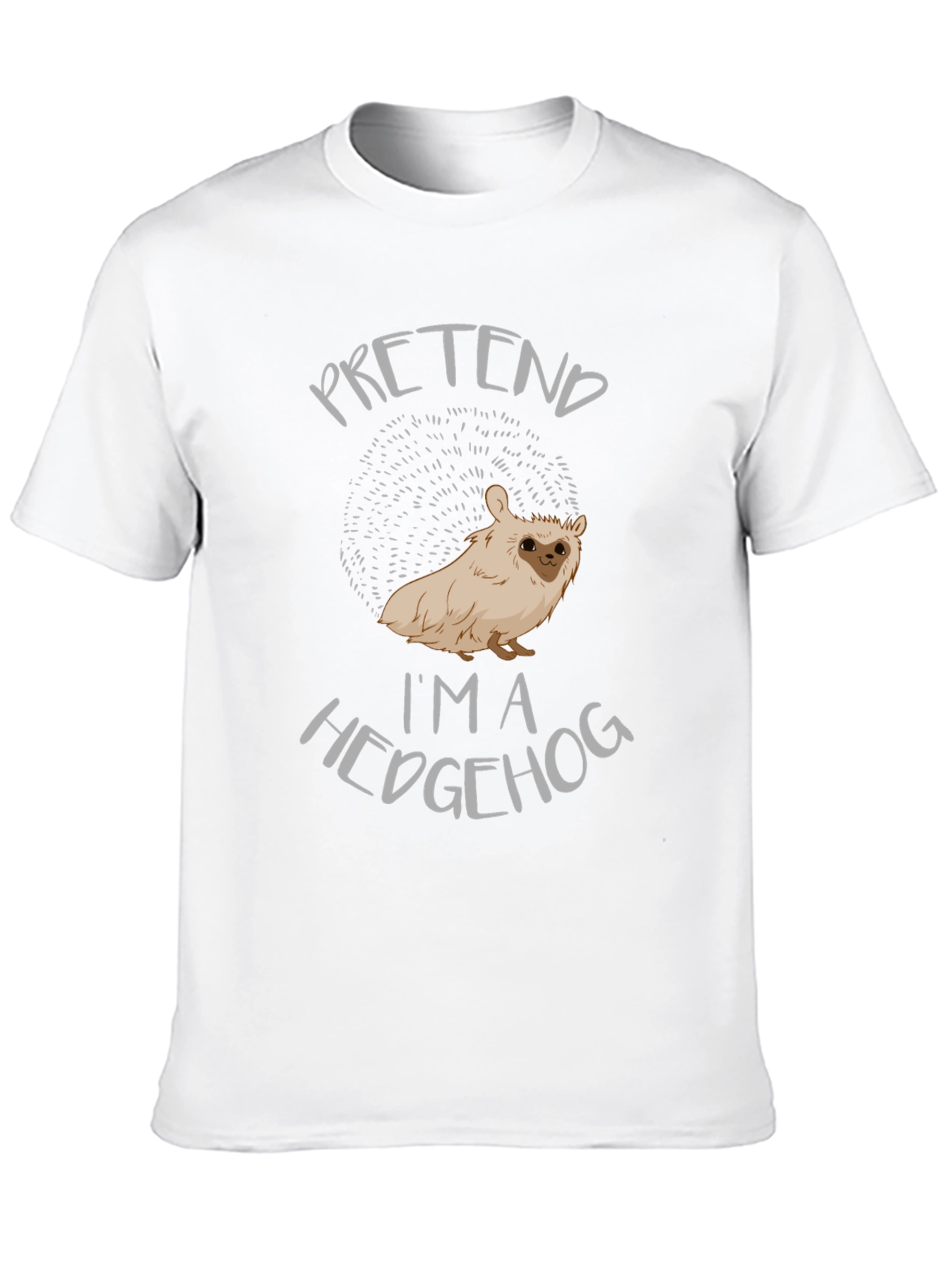 Pretend Im A Hedgehog Novelty T-Shirt