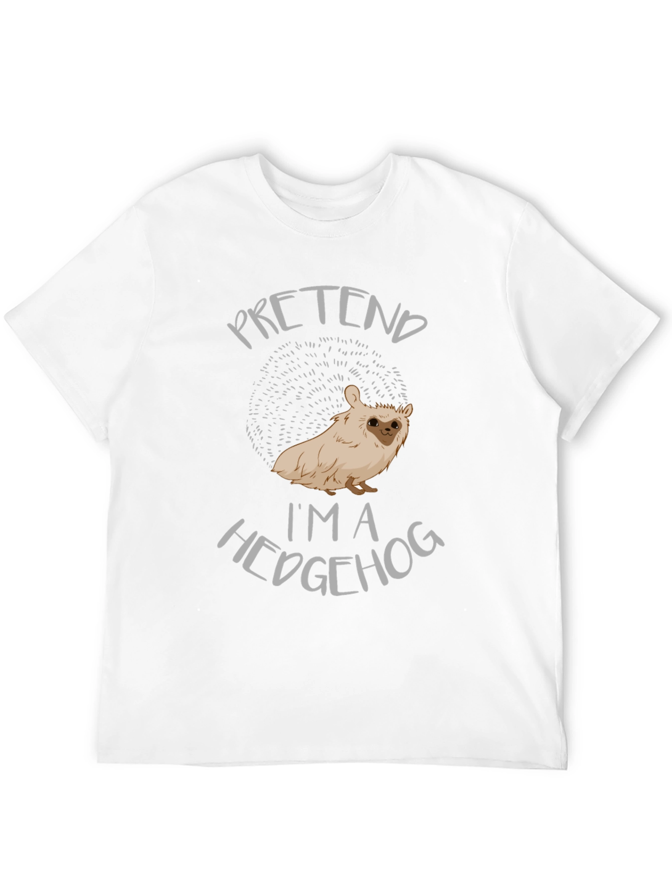 Pretend Im A Hedgehog Novelty T-Shirt
