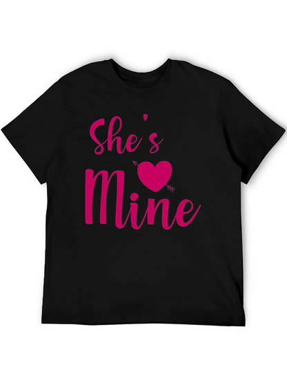 Shes Mine Valentines Day T-Shirt
