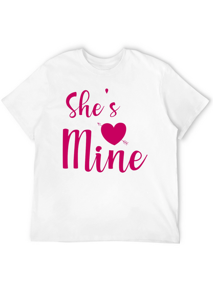 Shes Mine Valentines Day T-Shirt