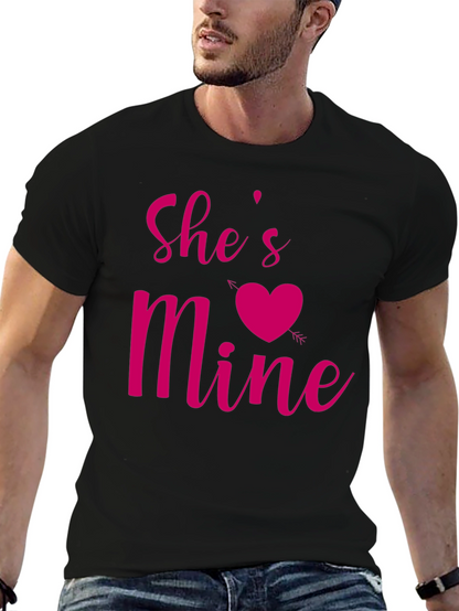 Shes Mine Valentines Day T-Shirt