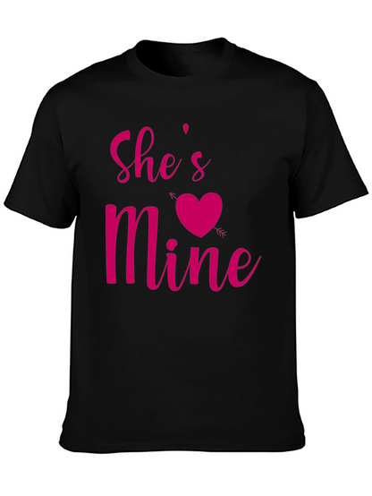 Shes Mine Valentines Day T-Shirt