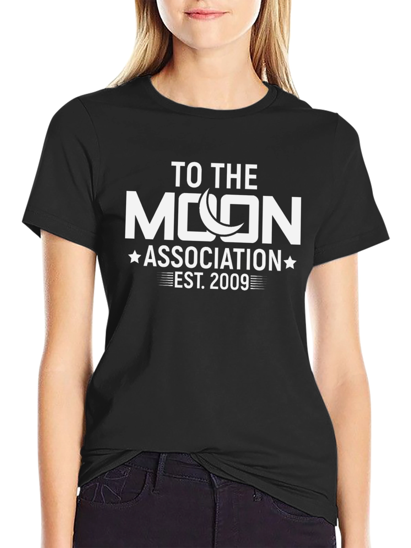 To The Moon Association EST. 2009 T-Shirt