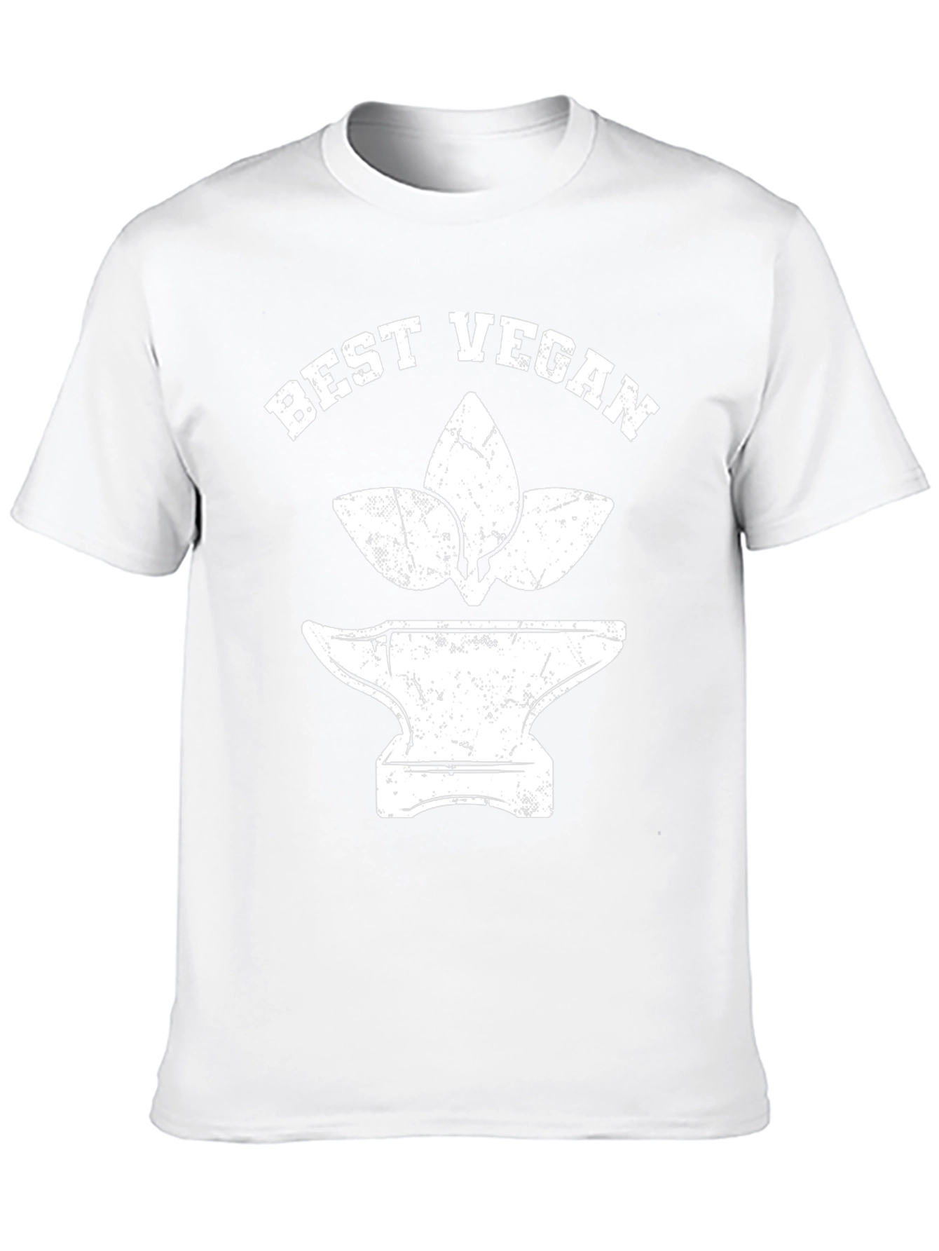 Best Vegan Graphic Tee - Black Cotton T-Shirt