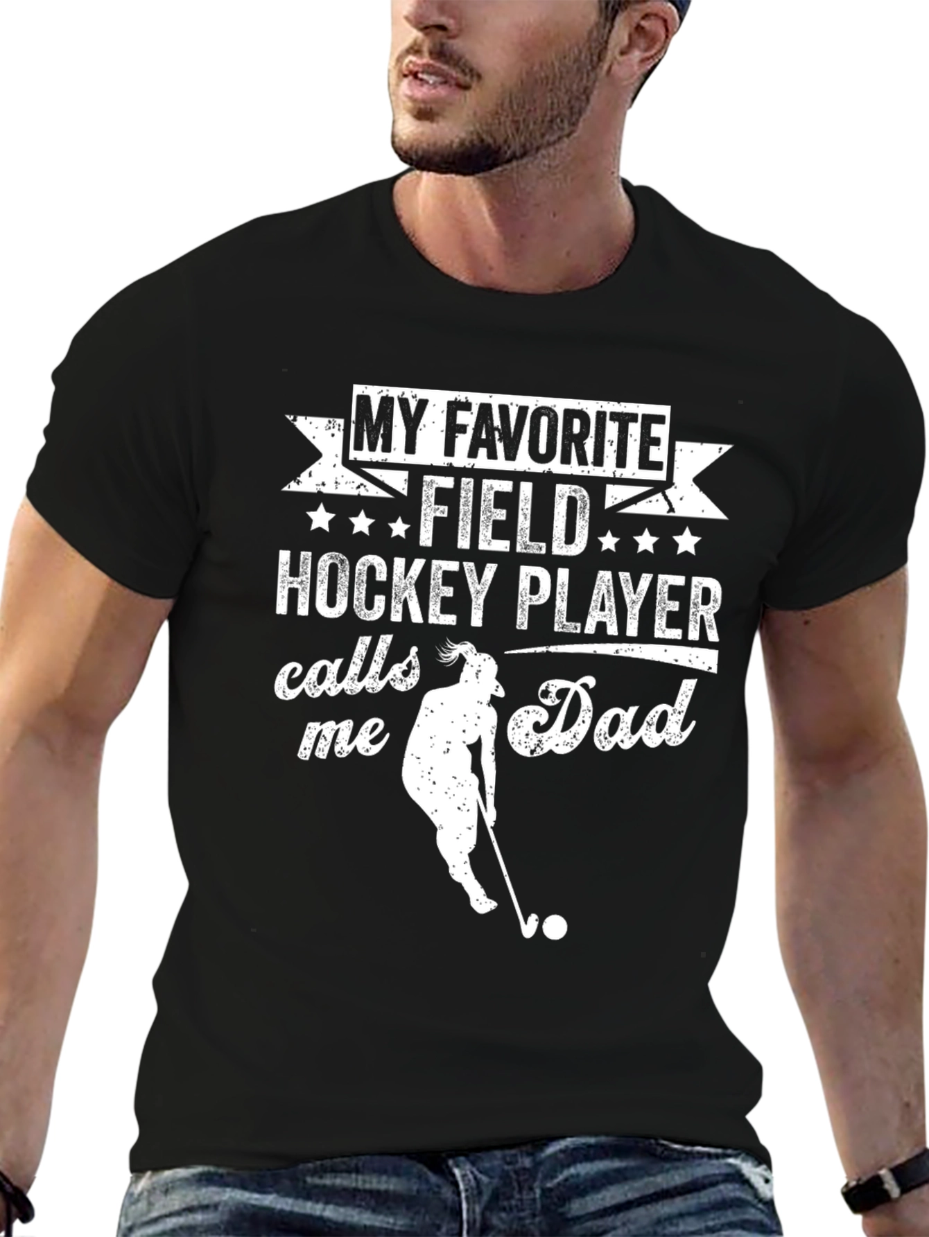 Field Hockey Dad T-Shirt - Favorite Player
