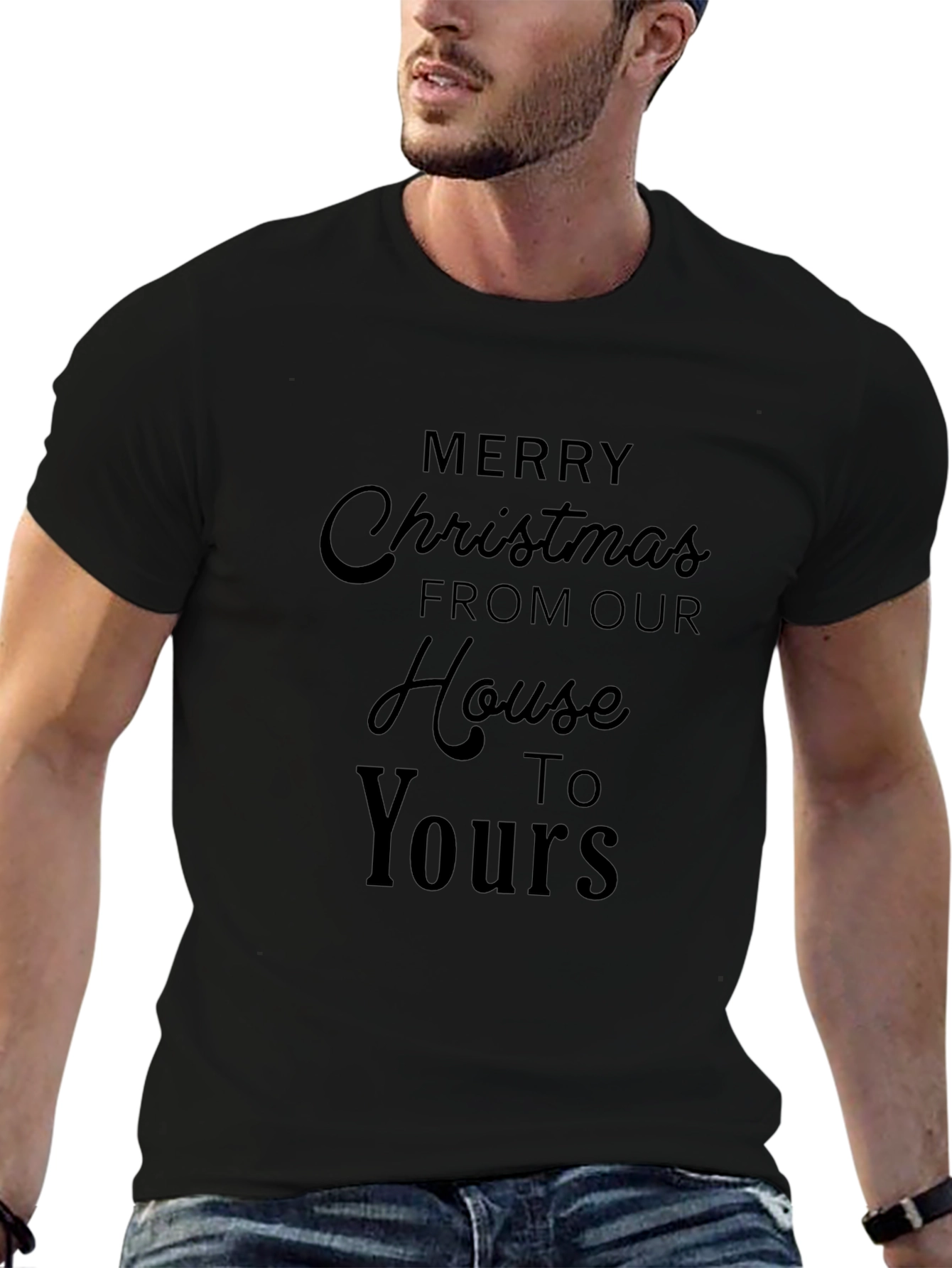 Merry Christmas T-Shirt - House to Yours