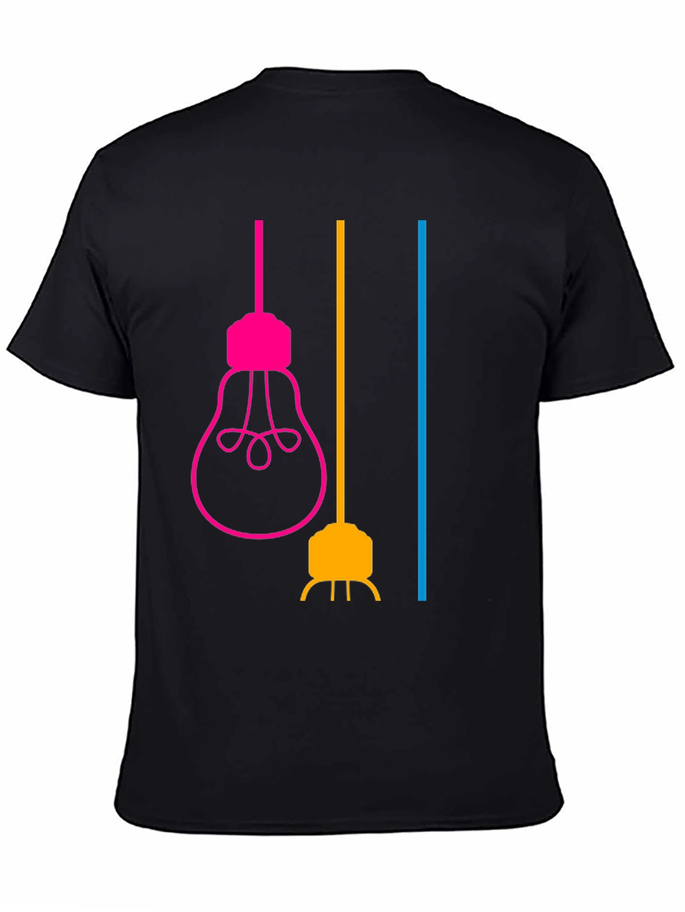 Modern Lightbulb Graphic T-Shirt - Stylish & Unique