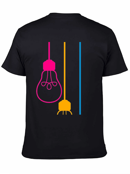 Modern Lightbulb Graphic T-Shirt - Stylish & Unique