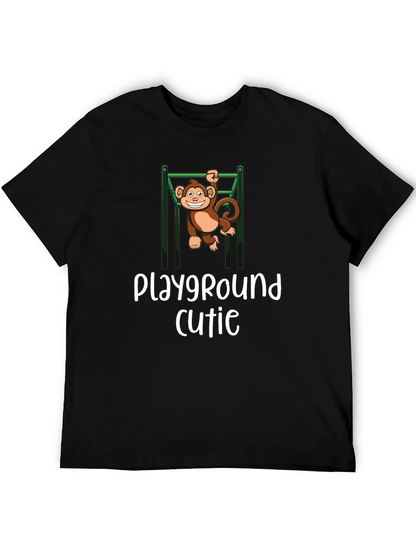 Playground Cutie Monkey Graphic T-Shirt
