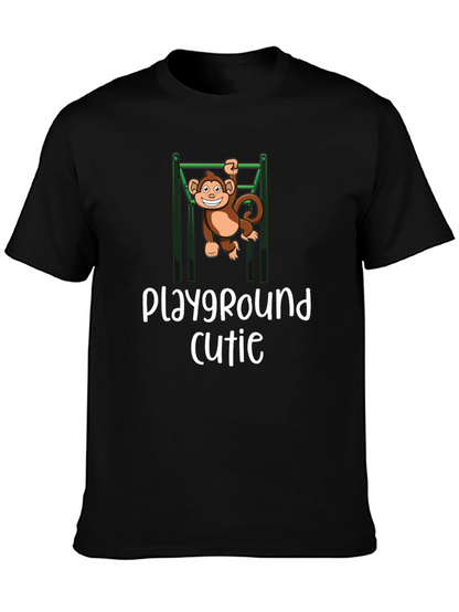 Playground Cutie Monkey Graphic T-Shirt