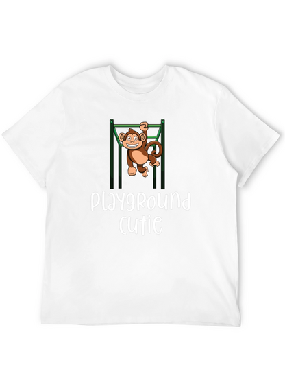 Playground Cutie Monkey Graphic T-Shirt
