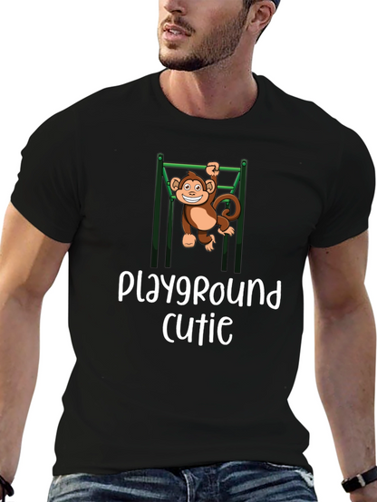 Playground Cutie Monkey Graphic T-Shirt