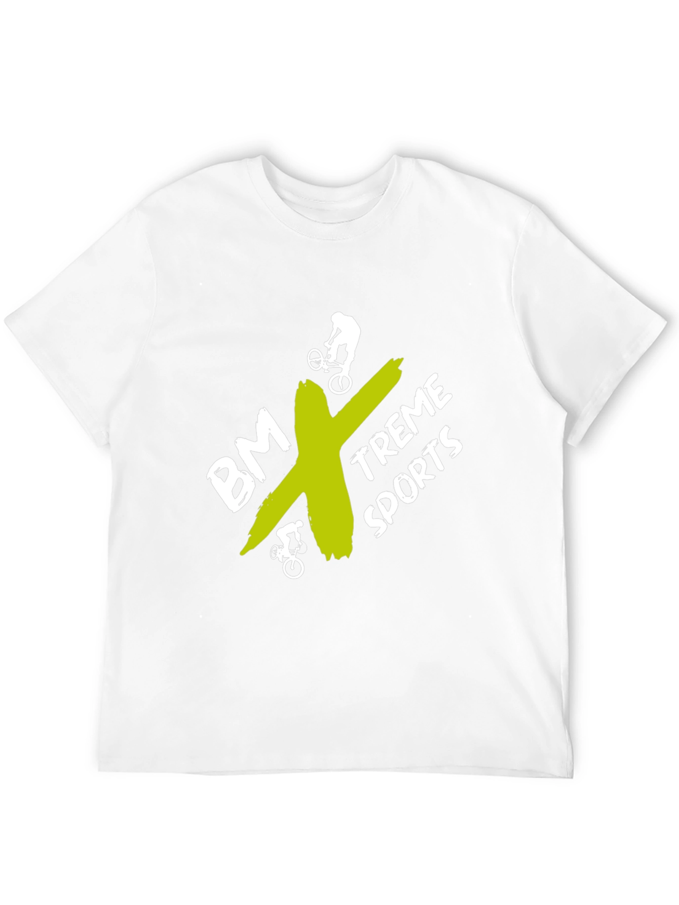 BMX-Treme Sports Graphic Tee - Black Cotton Blend