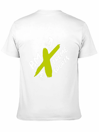 BMX-Treme Sports Graphic Tee - Black Cotton Blend