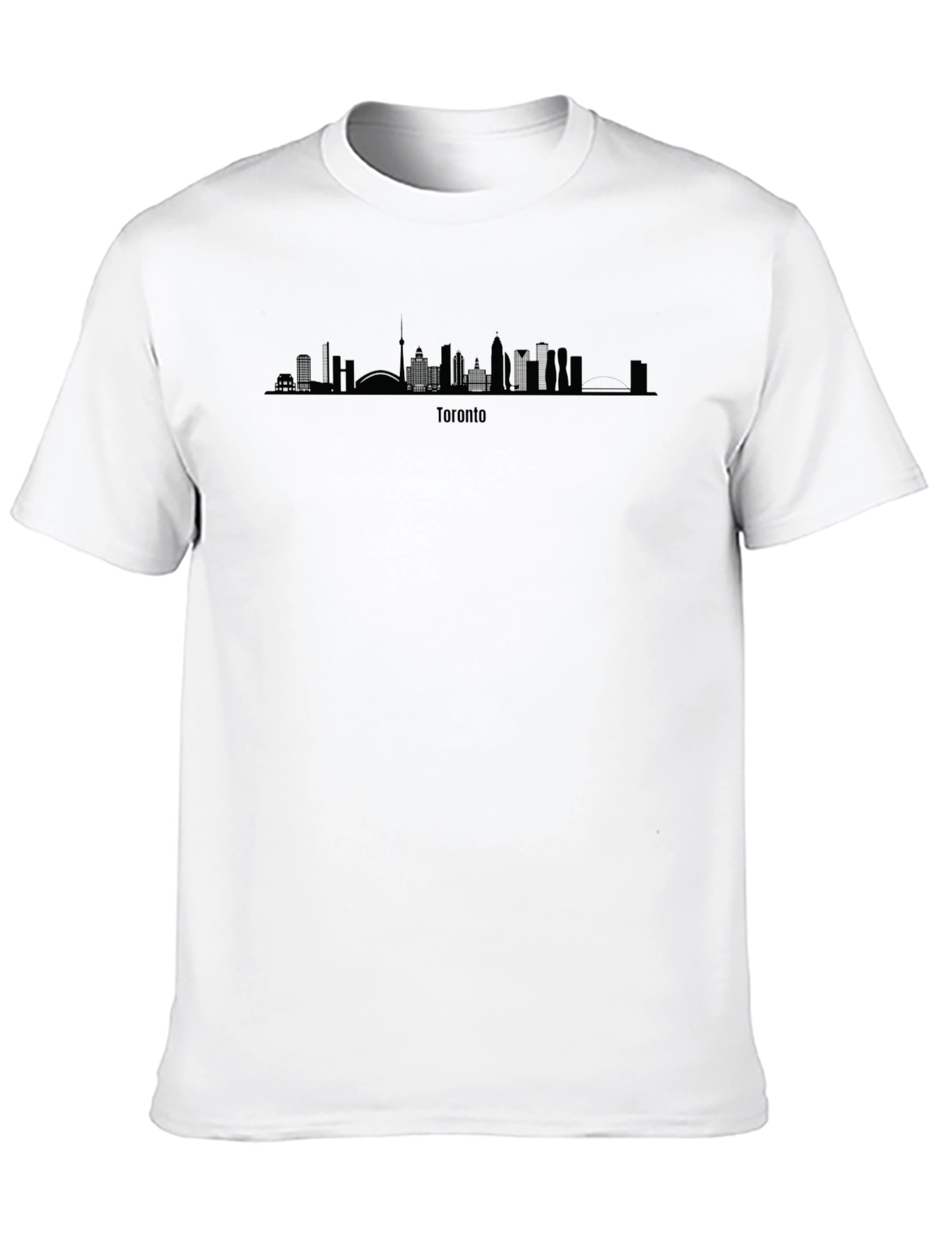 Toronto Skyline Black Graphic Tee
