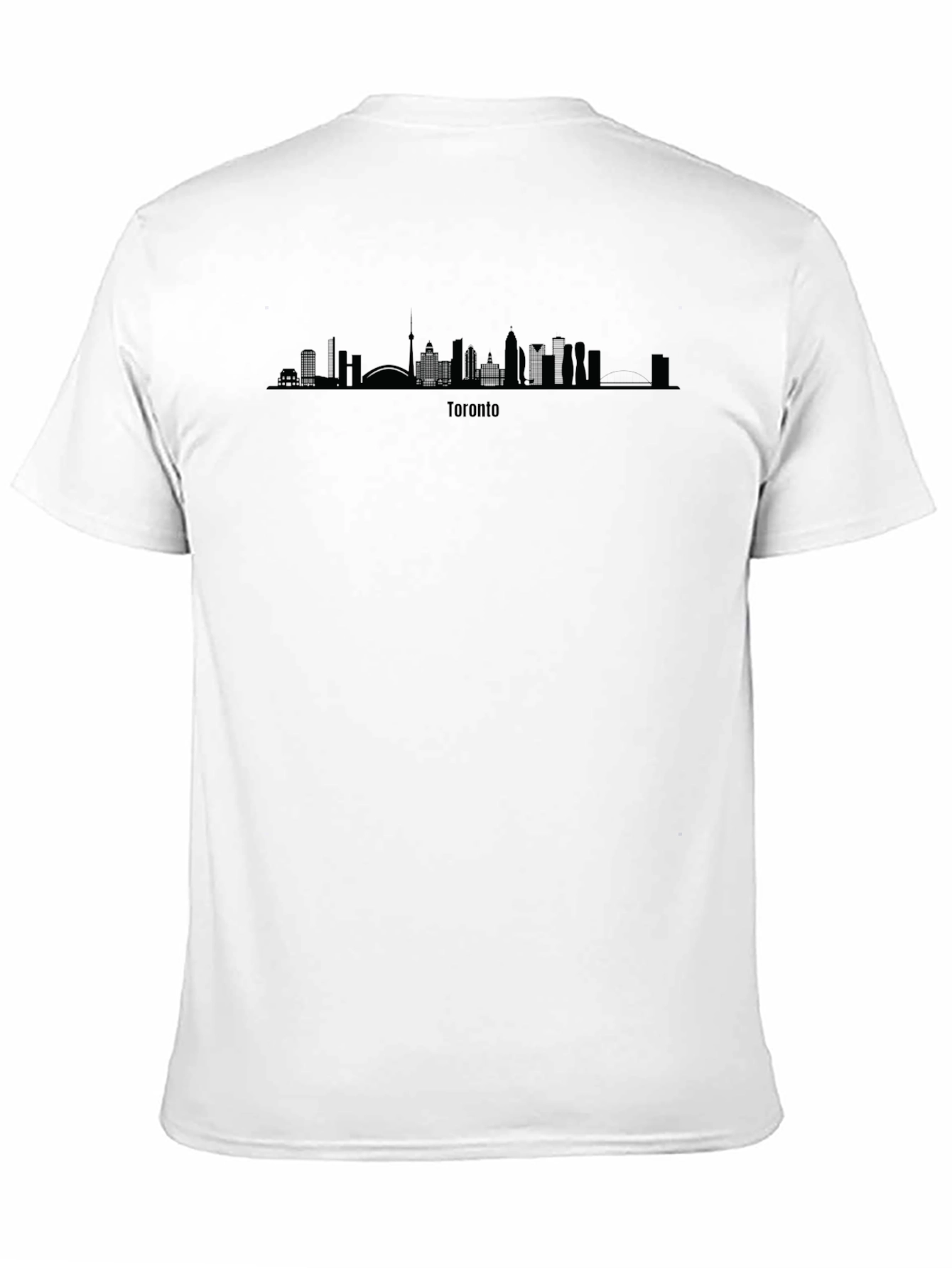 Toronto Skyline Black Graphic Tee