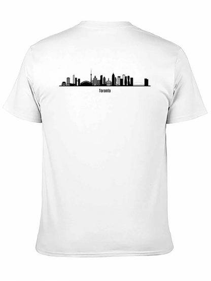 Toronto Skyline Black Graphic Tee