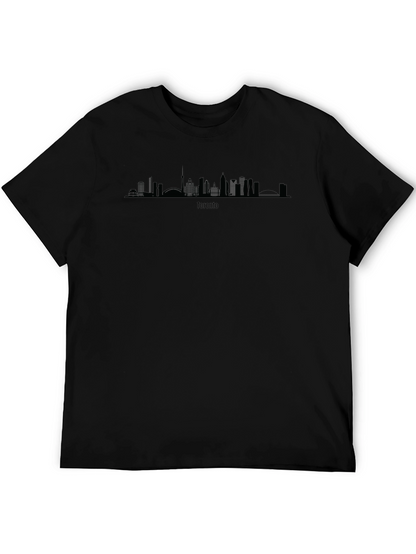 Toronto Skyline Black Graphic Tee