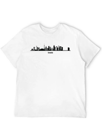 Toronto Skyline Black Graphic Tee
