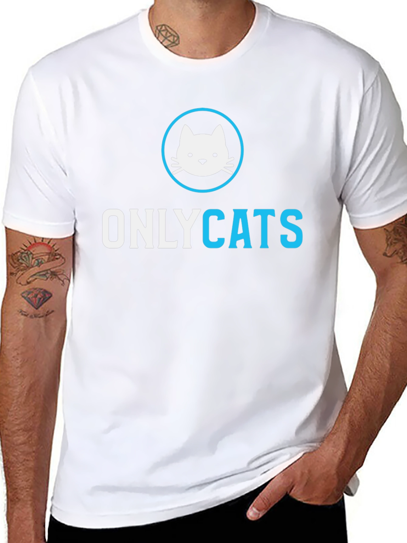 OnlyCats T-Shirt - Cat Lover Apparel
