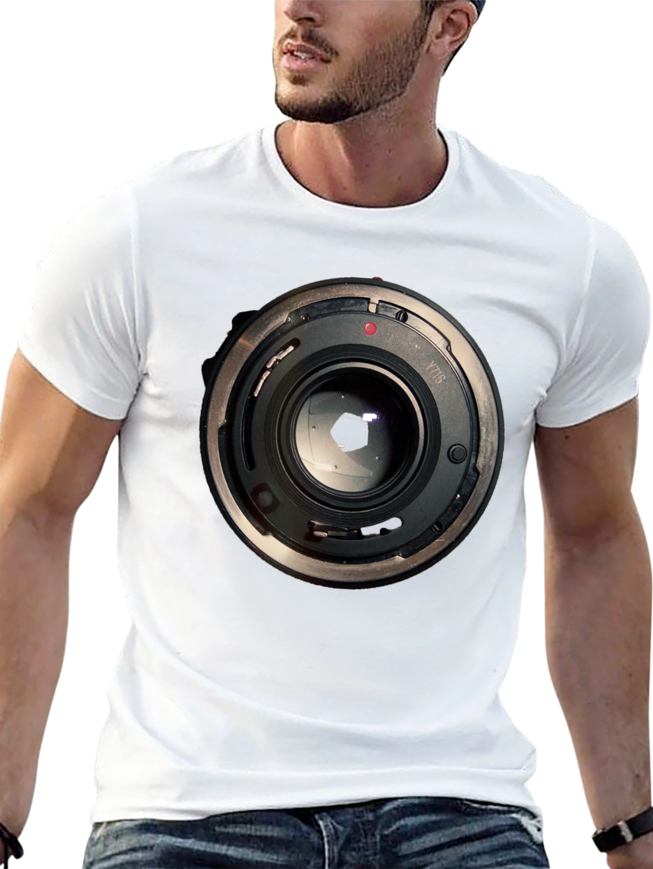 Camera Lens Graphic T-Shirt