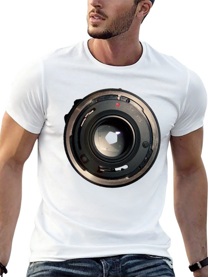 Camera Lens Graphic T-Shirt