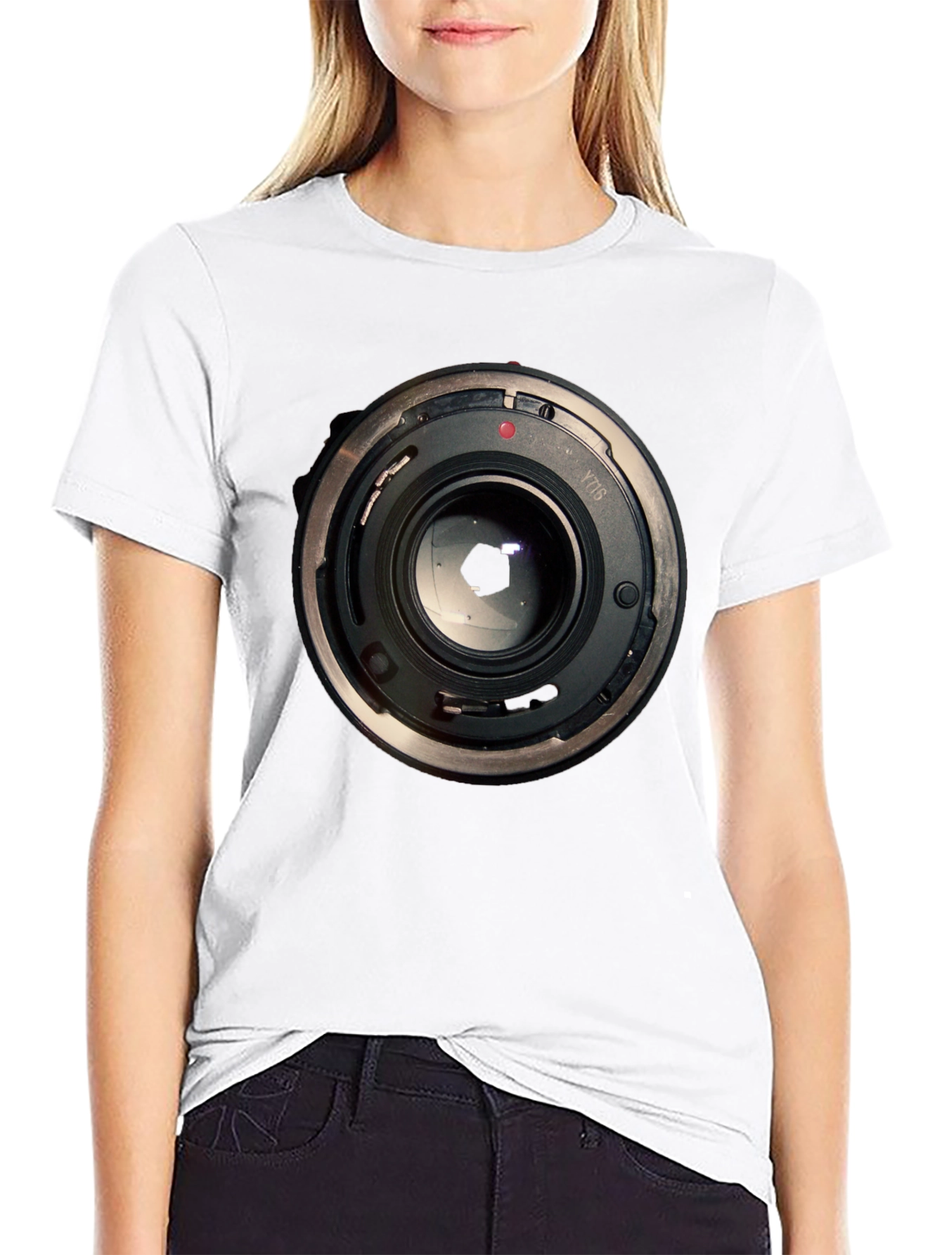 Camera Lens Graphic T-Shirt