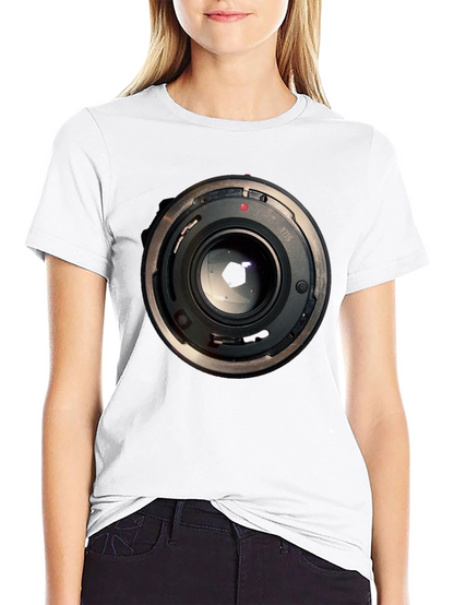 Camera Lens Graphic T-Shirt