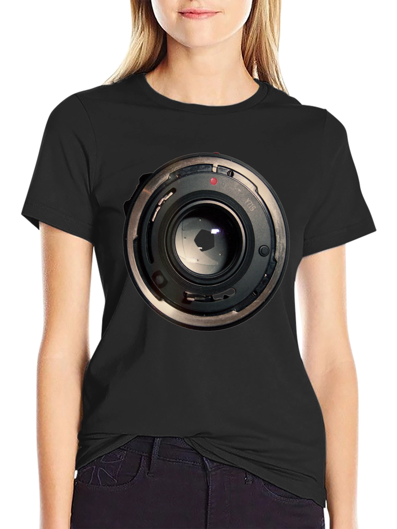 Camera Lens Graphic T-Shirt