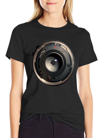 Camera Lens Graphic T-Shirt