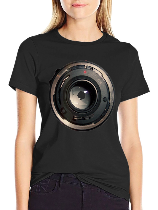 Camera Lens Graphic T-Shirt