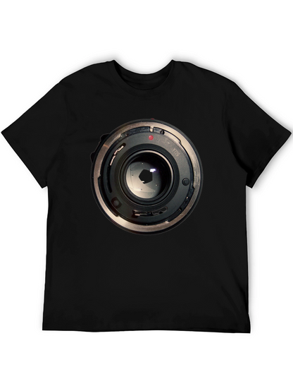 Camera Lens Graphic T-Shirt