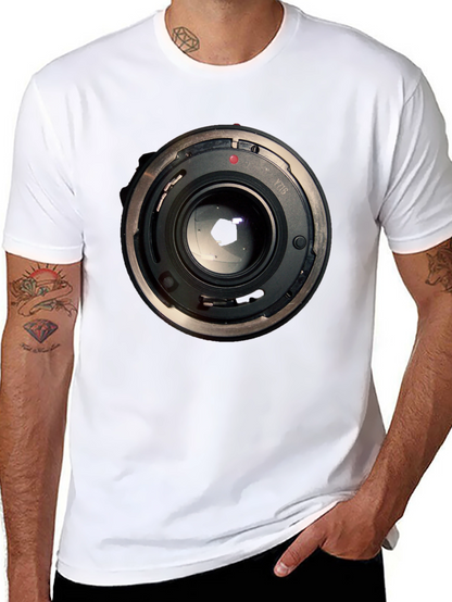 Camera Lens Graphic T-Shirt